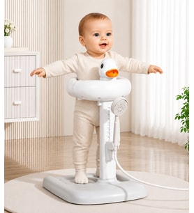 Ayarlanabilir Bebek Banyo Destek Standı Kaymaz Tabanlı Ergonomik Ördek Tasarımlı Bebek Banyo İstasyonu