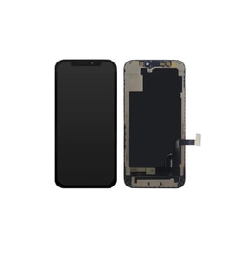 Apple iPhone 12 ile Uyumlu Glw Ekran Dokunmatik (Siyah)