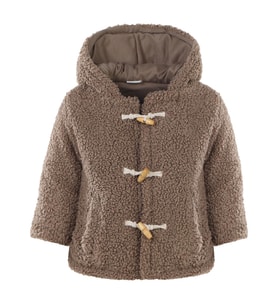 Civil Baby Çoban Düğme 6-18 Ay Mont - Kahverengi 9-12 Ay