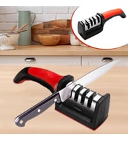 Hızlı Bıçak Makas Bileme Aracı Aşamaları Kaymaz Taban