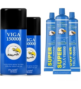 2 Kutu Vigâ 150000 Geciktiriçî Erkek Sprey+3 Kutu Vigâ 150000 Geciktiriçî Krem Germany