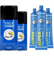 2 Kutu Vigâ 150000 Geciktiriçî Erkek Sprey+3 Kutu Vigâ 150000 Geciktiriçî Krem Germany