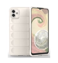 Newface Samsung Galaxy A04 Kılıf Optimum Silikon - Krem
