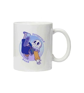 Kupa Bardak Undertale Outertale Sans