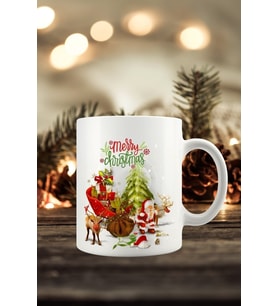Yılbaşı Yeni Yıl Konseptli Noel Christmas Kupa Bardak