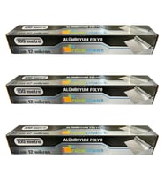 Niceplast Alüminyum Folyo - 45 Cm. x 100 Metre - 12 Mikron - 3 Paket