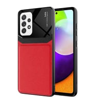 Samsung Galaxy A52 Kılıf Parlak TPU Emiks Kapak (Kırmızı)