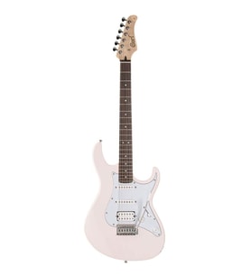 Cort G200PPK elektro gitar, pastel pembe, Power Sound (H-S-S)