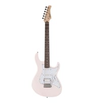 Cort G200PPK elektro gitar, pastel pembe, Power Sound (H-S-S)