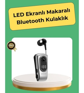 Kablosuz Bluetooth 5.2 Kulaklık – Titreşimli Uyarı Ve Uzun Pil Ömrü