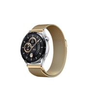 Honor Magic 2 46mm Uyumlu Zore Band-12 22mm Metal Hasır Kordon