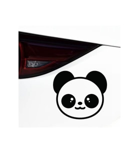 Sevimli Panda Oto Sticker 3 Parça