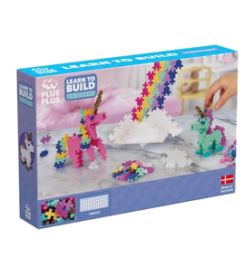 PLUS-PLUS LEARN TO BUILD UNICORNS