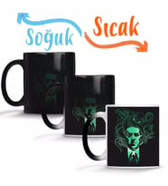 Cthulhu Night Sihirli Kupa Bardak Porselen