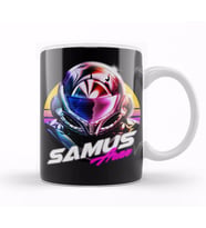 Metroid Samus Aran Kupa Bardak Porselen