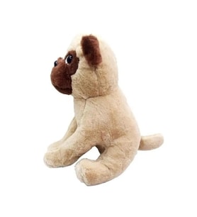 Peluş Buldog Köpek 35 Cm (Çok Renkli)