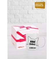 Kedi Babası Kupa Bardak
