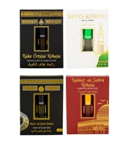 Kabe Örtüsü Kokusu Medine Ravza Kokusu Hacerül Esved Kokusu ve Kubbetül Sahra kokusu Alkolsüz Esans 3ml