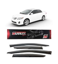 Toyota Corolla Mugen Cam Rüzgarlığı 2013-2018 arası 4'lü Sunplex (Beyaz)