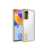 Xiaomi Redmi Note 12 Pro 4G Uyumlu Kılıf Kamera Korumalı Logo Gösteren Zore Omega Kapak