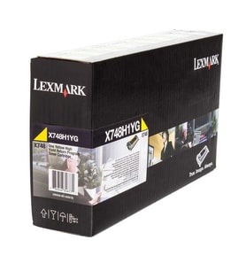 Lexmark X748-X748H1YG Sarı Toner Yüksek Kapasiteli