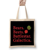 Bears Beets Battlestar Galactica The Office Bez Çanta Uzun Saplı