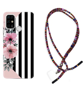 Casper E30 F20 X20 Kılıf Boyun Asklı Rasta Silikon Flowers 4 1390
