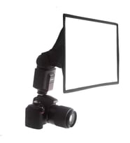 Universal 30x20cm Flaş Softbox Diffuser, Canon Nikon Sony Pentax (Siyah)