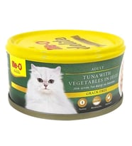 Me-O Delite Ton Balıklı Sebzeli Tahılsız Kedi Konservesi 80 Gr