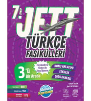 ÜNLÜLER KARMASI 7. SINIF JETT TÜRKÇE FASİKÜLLERİ