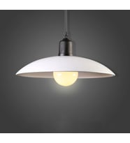 MYLİGHTS  MAT BEYAZ METAL SARKIT AVİZE  MODER AVİZE (Siyah)