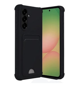 Samsung Galaxy A17 5G Kelvin Kartvizitli Silikon - Siyah
