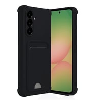 Samsung Galaxy A17 5G Kelvin Kartvizitli Silikon - Siyah