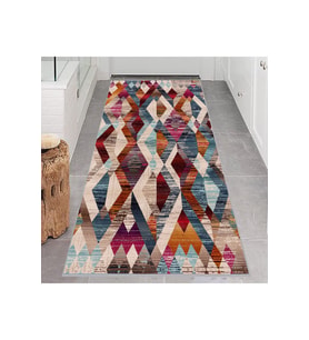 Rovigo Home Dijital Baskı Yıkanabilir Kaymaz Taban Salon Halısı RVG0628 (Bej)