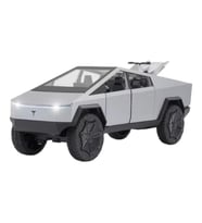 Che Zhi 1:24 Cybertruck Model Araba Sesli Işıklı ve Hareketli Gri