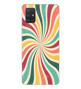 Samsung Galaxy A51 Uyumlu Colorful Tasarımlı Şeffaf Telefon Kılıfı