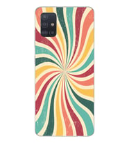 Samsung Galaxy A51 Uyumlu Colorful Tasarımlı Şeffaf Telefon Kılıfı