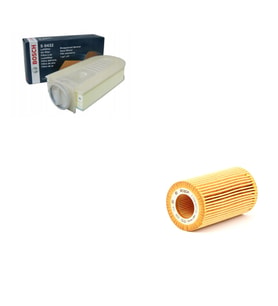 Bosch Filtre Bakım Seti Mercedes ML Serisi 250 CDI Dizel W166 2012-2015 Hava + Yağ filtre