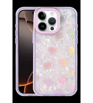 iPhone 14 Pro Max Lumi Desenli Kapak - Mor