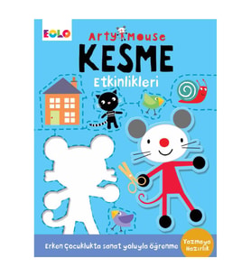 Kesme Etkinlikleri-Arty Mouse okul öncesi etkinlik