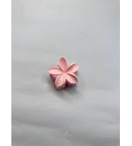 Tekli, Açık Pembe Renk 5 cm Lotus Çiçeği Mandal Toka