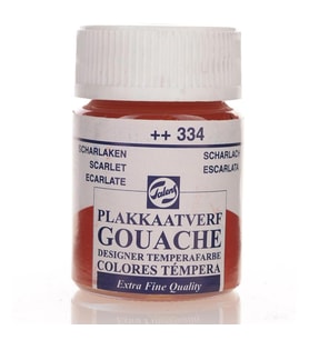Talens Guaj Boya 16 ML Scarlet (Kırmızı) 334
