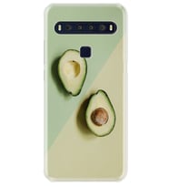 TCL 10L Kılıf Desenli Silikon Intra Avocado 1364