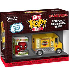 Funko Pop! Bitty Ride: Marvel - Chimichanga Kamyonlu Deadpool (Krem)