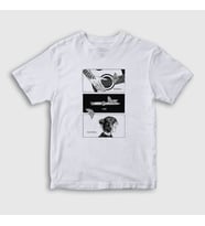 Presmono Unisex Çocuk Beyaz Endure And Survive Oyun Last Of Us T-Shirt 357768tt