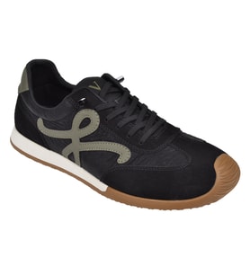 Voyager Lastik Bağcıklı Erkek Spor Ayakkabı Sneaker VOY-472 SİYAH