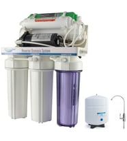8 Aşama Motorlu Reverse Osmosis Su Aritma Cihazı (Beyaz)