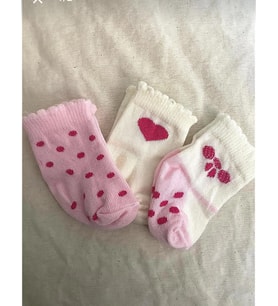 MİLAYS LİFE HOME COLLECTİON MİLAYS BABY KİDS KIZ BEBEK PAMUKLU ÇORAP 0-3 AY