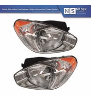 Hyundai Accent Era Sağ-Sol Takım Far (Sarı Elektrikli) 2007-2009
