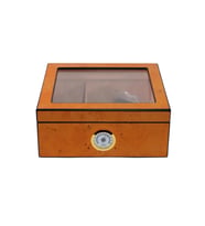 PremiumQuality Reina Taba Desenli Sedir Humidor Puro Kutusu
